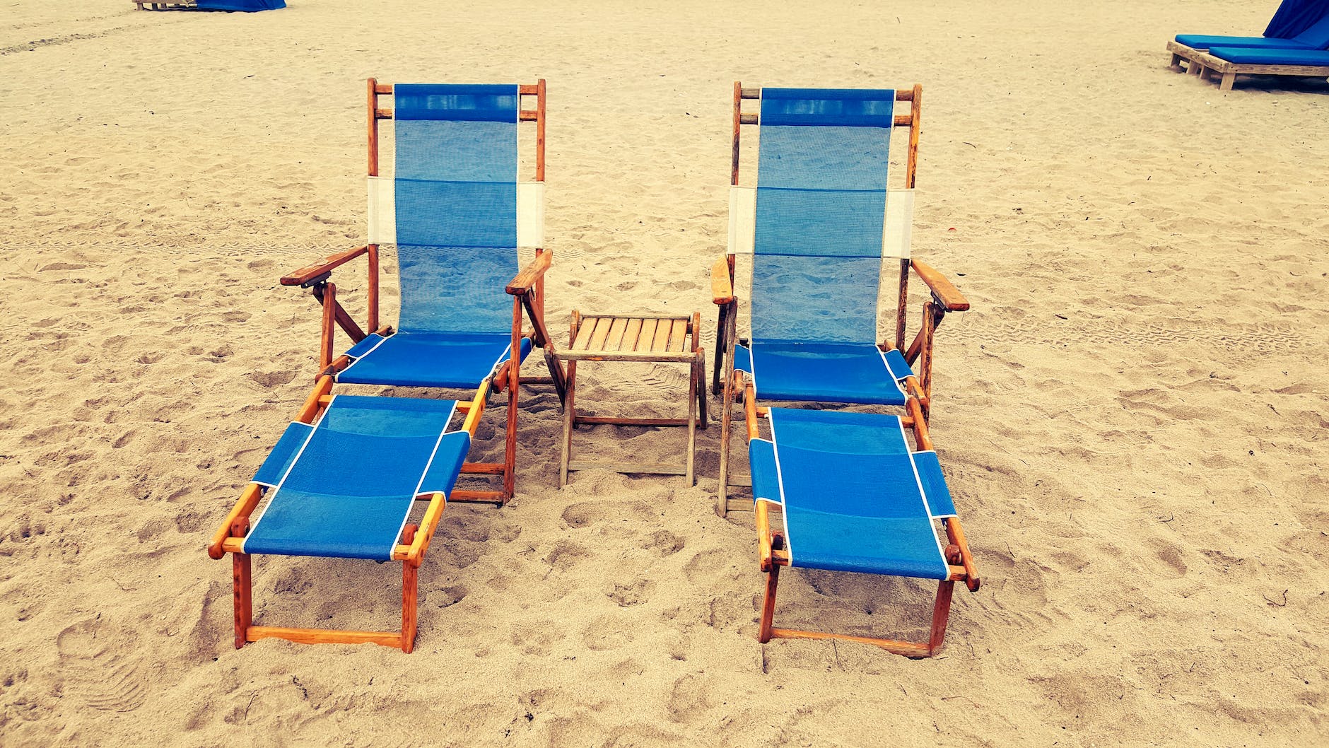 chair on sand